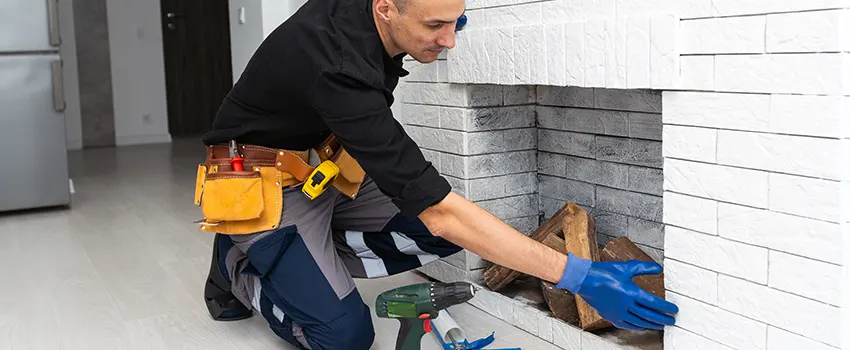 Fireplace Damaged Damper Frame Repair Services in Mount Vernon, Ohio