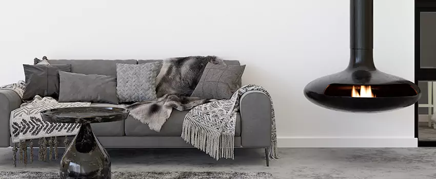 Circular Hanging Fireplace Installation Services in Mount Vernon, OH